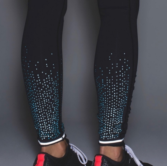 lululemon athletica Pants - Lululemon 6 Speed Tight Lights Out IV Forage Teal Pants